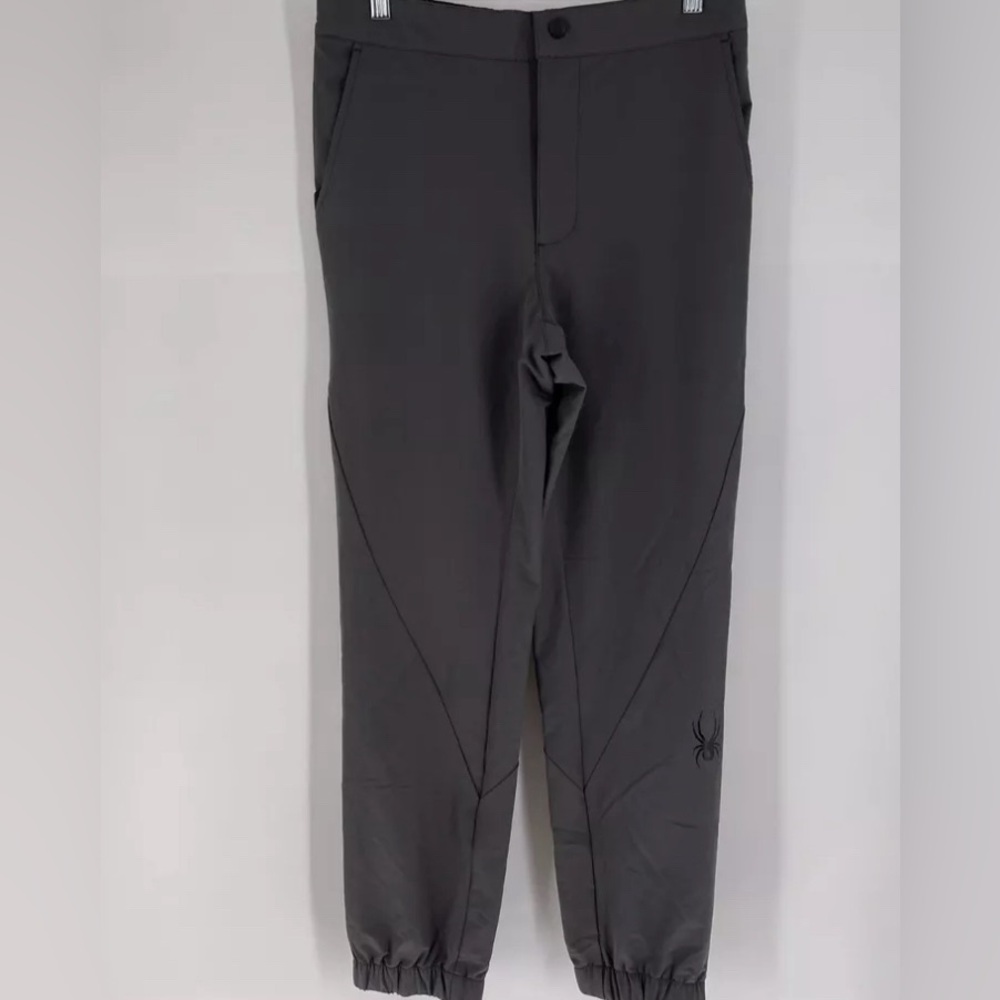 Spyder Men’s Grey/Gray Jogger Pants Small